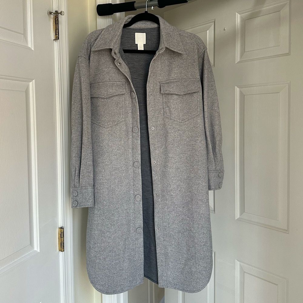 Gray Shacket